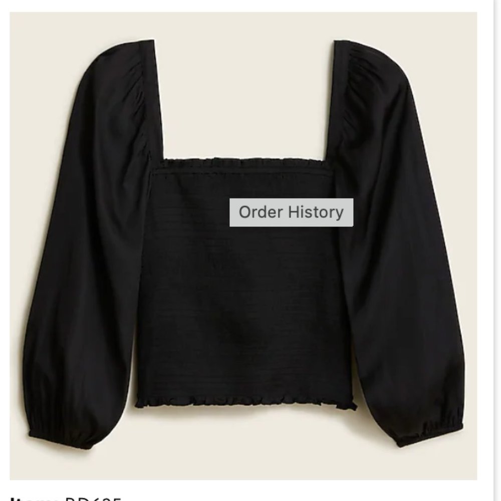 J. Crew Women’s Top XL Black